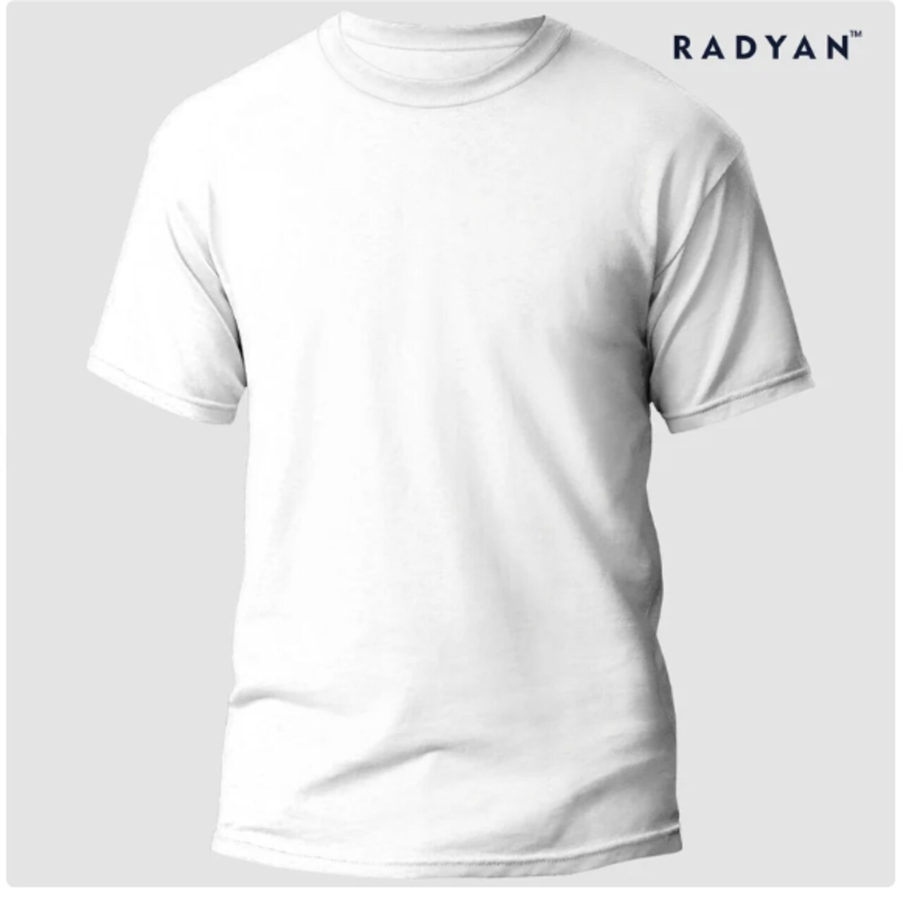 Men's Plain Single Pack Ultra Cotton Soft Cool Short Sleeve Crewneck T Shirt | RADYAN®